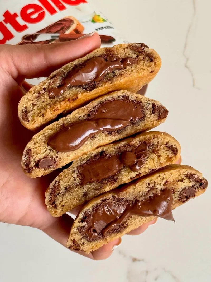Galleta Munchie Cookies sabor Sifrina Pero Boleta - Rellena de mermelada artesanal de fresa con queso crema